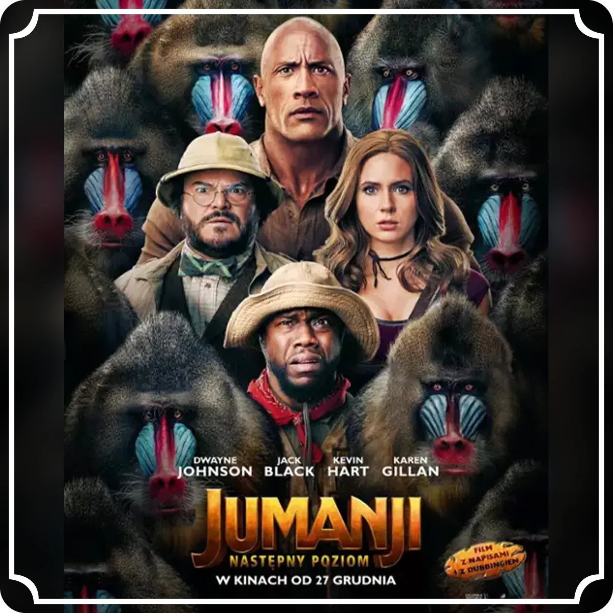 Monika Chrząstowska Dubbing Jumanji: Następny poziom